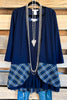 Relaxing Right Cardigan - Navy Blue - SALE