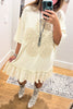 Saving Grace  Oversized Dress - Natural - Cotton Blend