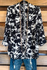 Office Ready Blouse - Ivory/Black