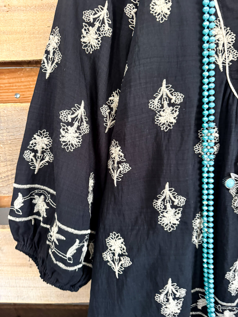 The Road Ahead Blouse - Black