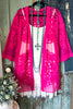 Love You Always Lace Cardigan - Hot Pink - SALE