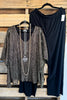 Exclusive 2 Piece Pant Set - Bronze/Gold/Black