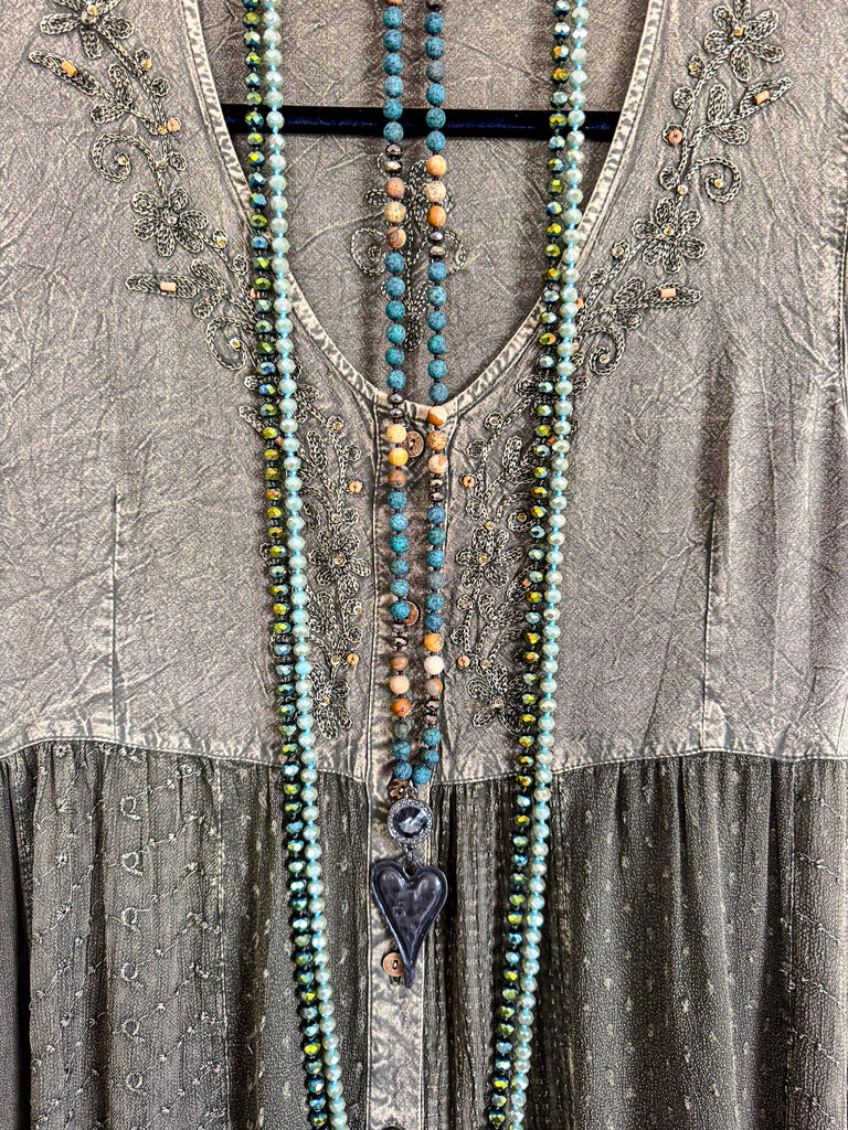 Mindful Memories Top - Gravel - SALE
