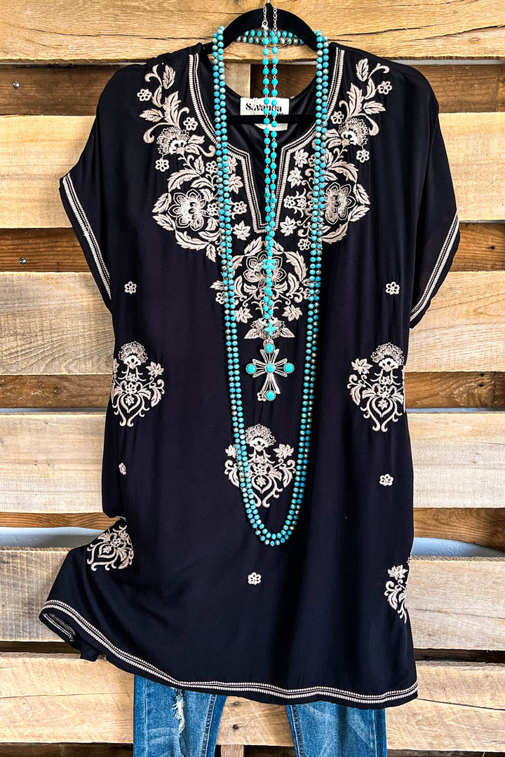 AHB EXCLUSIVE: Deserving Mercy Tunic  - Black