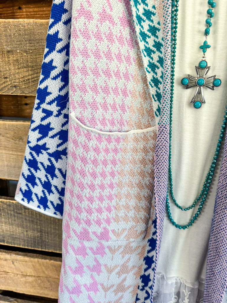 Blissful Mood Sweater Cardigan - Bloom