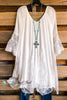 AHB EXCLUSIVE: Spring Sighting Tunic/Dress- White