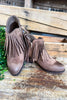 She Will Be Loved Booties - Taupe