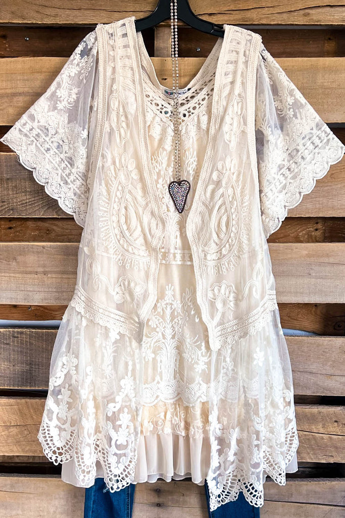 AHB EXCLUSIVE: See My Soul Vest - Natural (Vest Only) - SALE