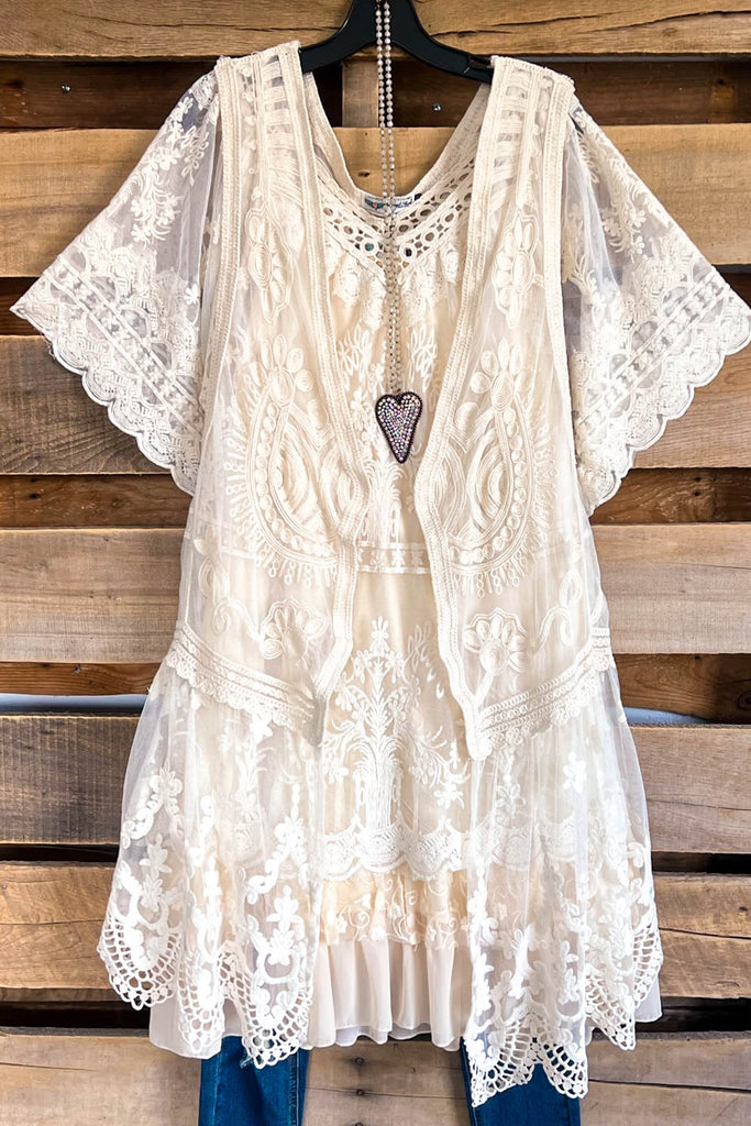 AHB EXCLUSIVE: See My Soul Vest - Natural (Vest Only) - SALE