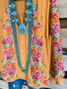 AHB EXCLUSIVE: Dearly Loved Embroidery Top - Mustard - 100% COTTON