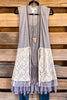 Vintage Impressions Vest - Grey/Taupe