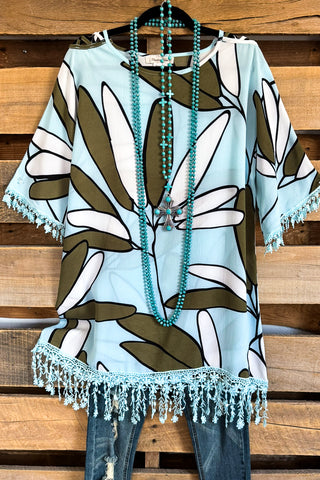 Radiant Mirage Tunic - Blue