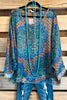 No Holding Back Oversized Sheer Top  - Multi - SALE