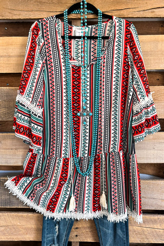 Radiant Mirage Tunic - Blue