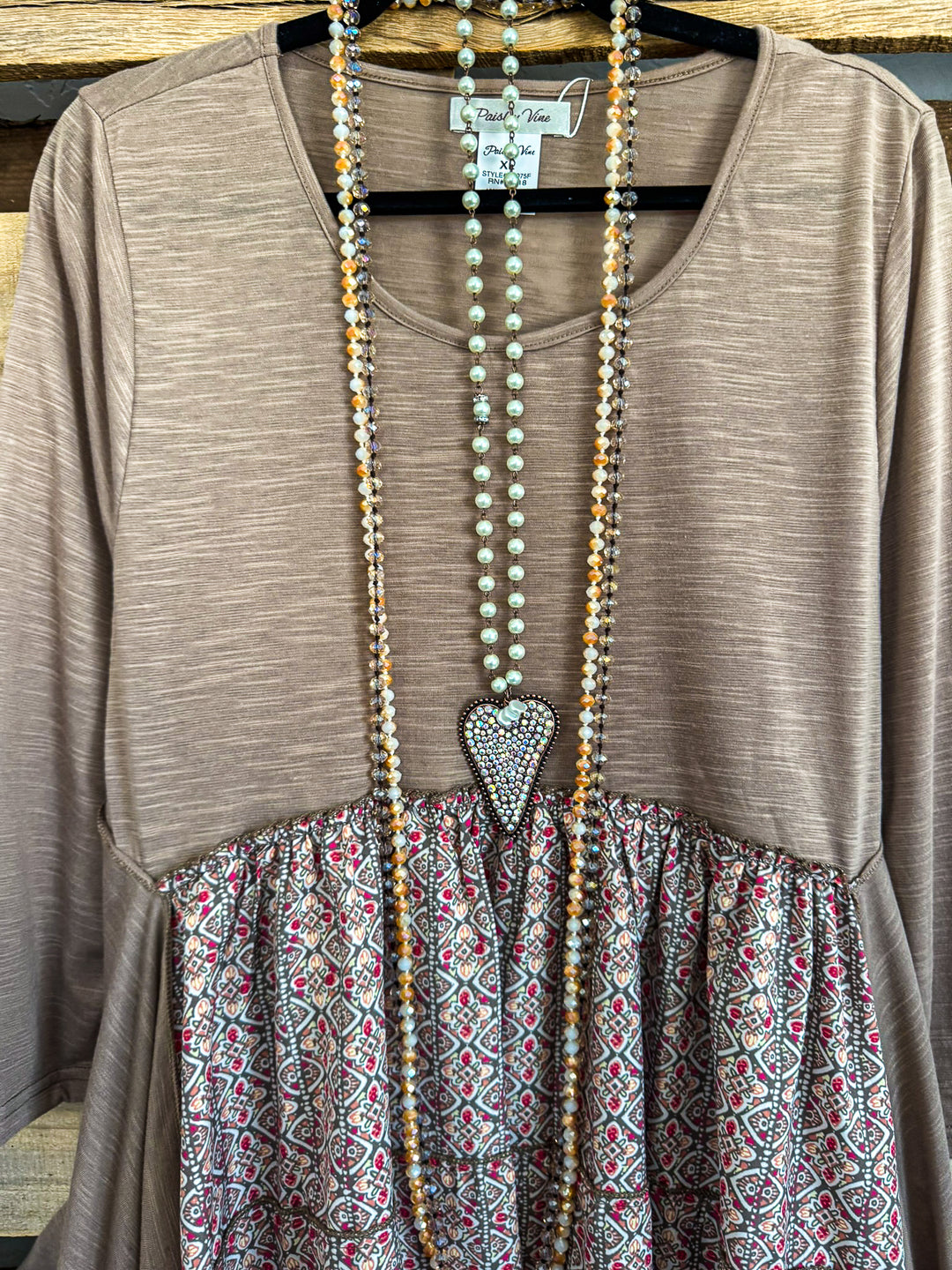 Something A Little Extra Tunic/Dress - Peach