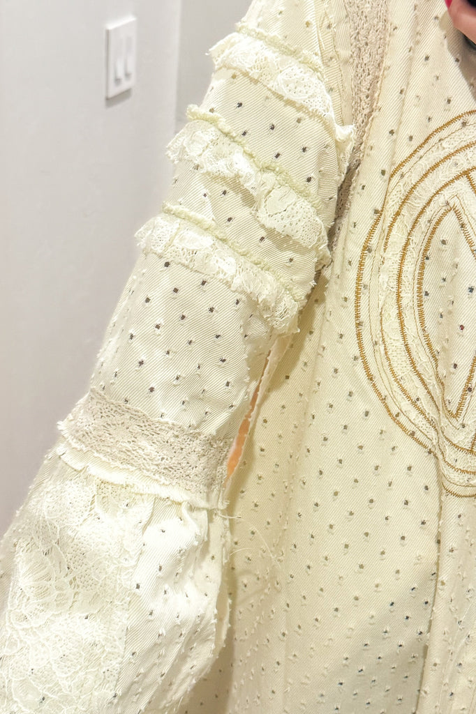 Selah Springs Duster - 100% Cotton - Cream