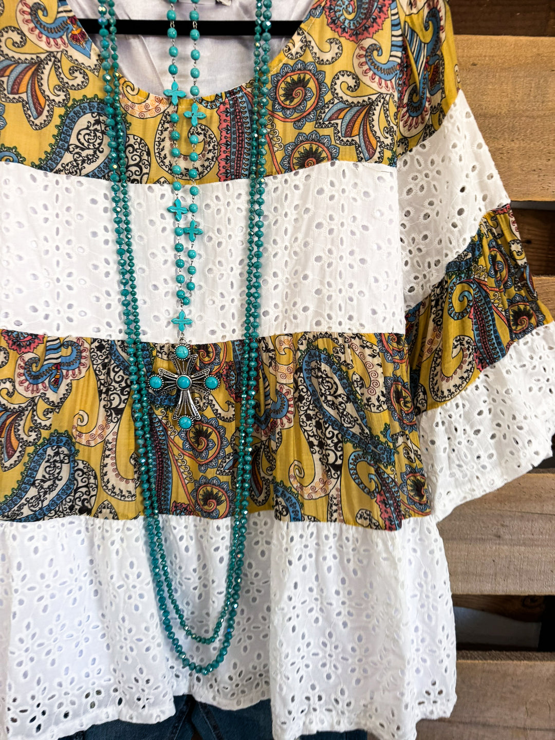 Wonderful Favor Top - Yellow - 100% cotton