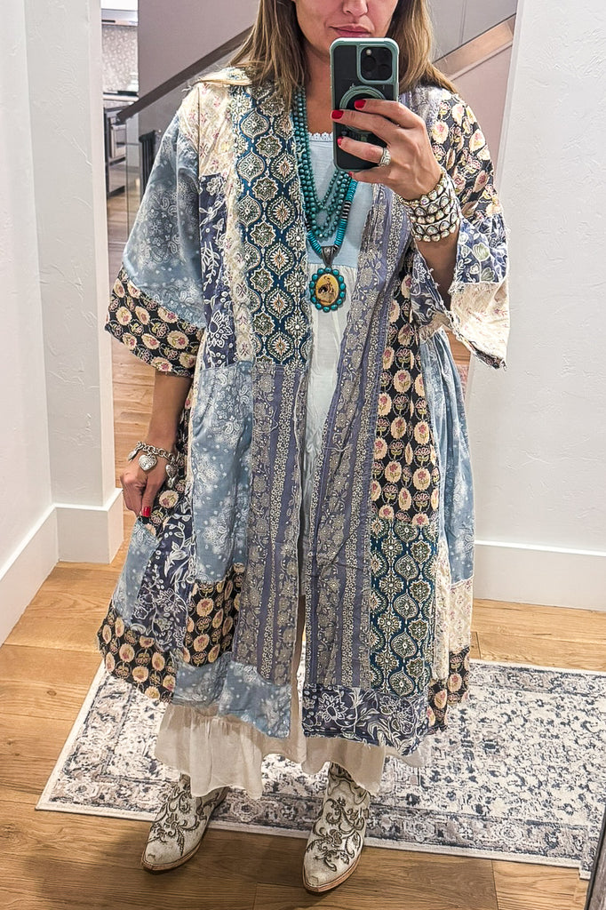 The Willow Whisper Oversized Cardigan - 100% Cotton