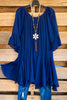 AHB EXCLUSIVE: The It Girl Oversized Loose Fitting Tunic - Navy