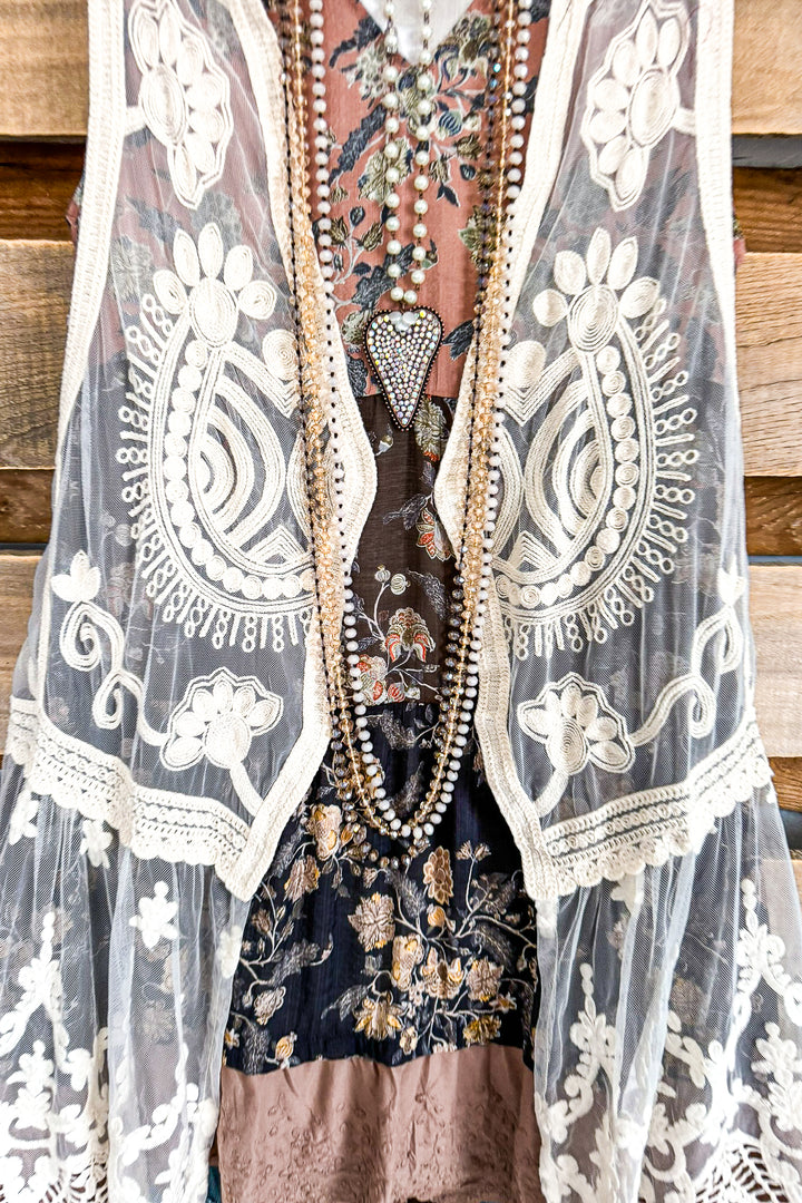 AHB EXCLUSIVE: See My Soul Vest - Natural (Vest Only) - SALE