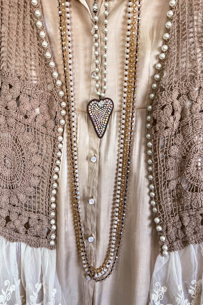 AHB EXCLUSIVE:  Only The Young Vest - Mocha -100% COTTON