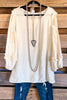 Fancy Visions Top - Beige
