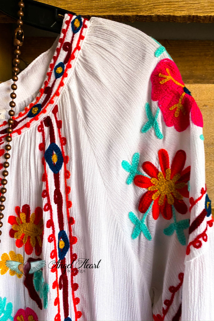 AHB EXCLUSIVE: Faith In Love Tunic - White - SALE