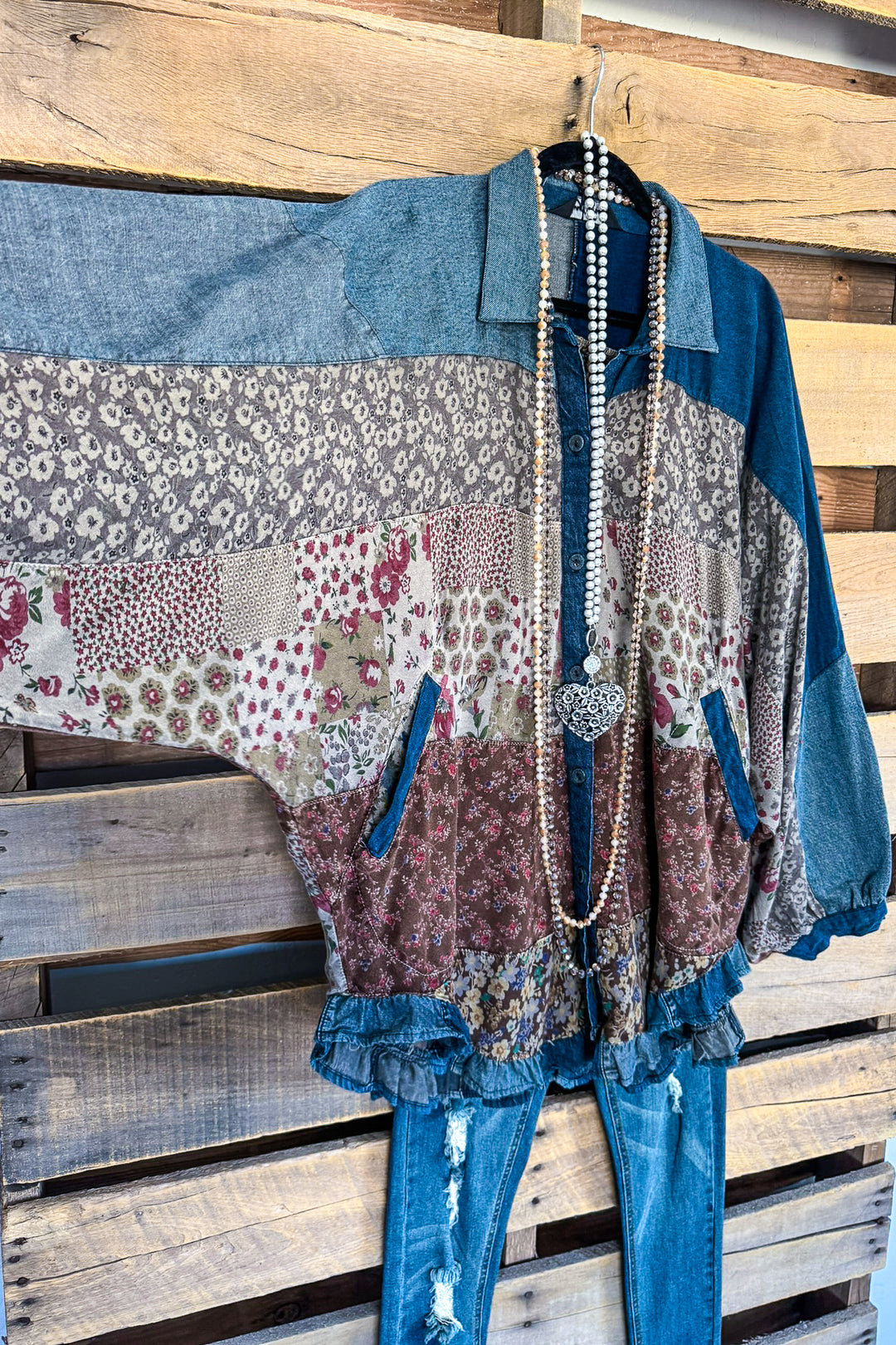 Take The Long Way Home Tunic - Vintage - 100% COTTON