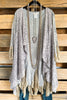 Listen Closely Vest - Light Gray - SALE