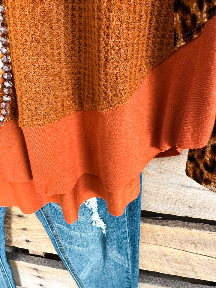 Always Besides You Tunic - Gingerbread - SALE