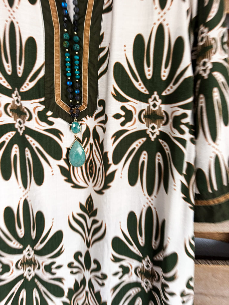 Indescribable Love Dress - Olive