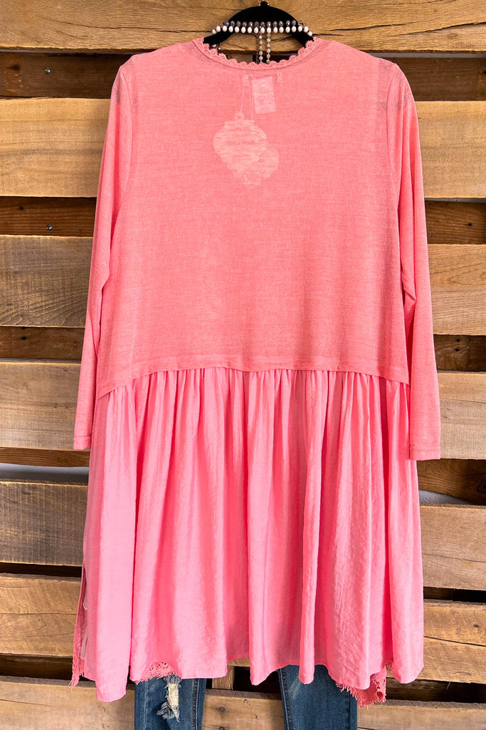 Days To Impress Cardigan - Peach - SALE