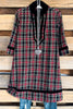 Seasons Greetings Dress - Black