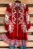Move With Purpose Dress - Red (Size 8 to 18) - SALE
