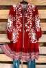 Move With Purpose Dress - Red (Size 8 to 18) - SALE