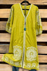 Sweet Simplicity Midi Dress - Mustard - 100% Cotton