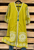 Sweet Simplicity Midi Dress - Mustard - 100% Cotton