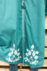 Sunday Stroll MIDI Dress - Teal - 100% COTTON