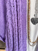 Cozy Haven Cardigan - Lilac