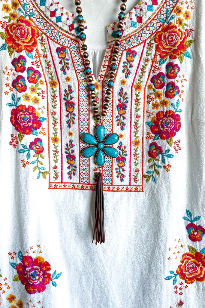 AHB EXCLUSIVE: In The Garden Tunic - Ivory - SALE