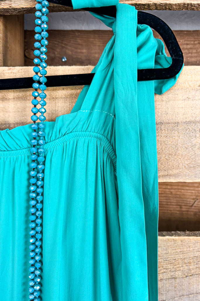 Girls Trip Maxi Dress - Aqua - SALE
