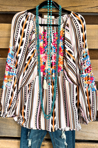 AHB EXCLUSIVE - Love Note Tunic - White