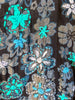 AHB EXCLUSIVE: Blooming Across The Deep Ruana - Sapphire