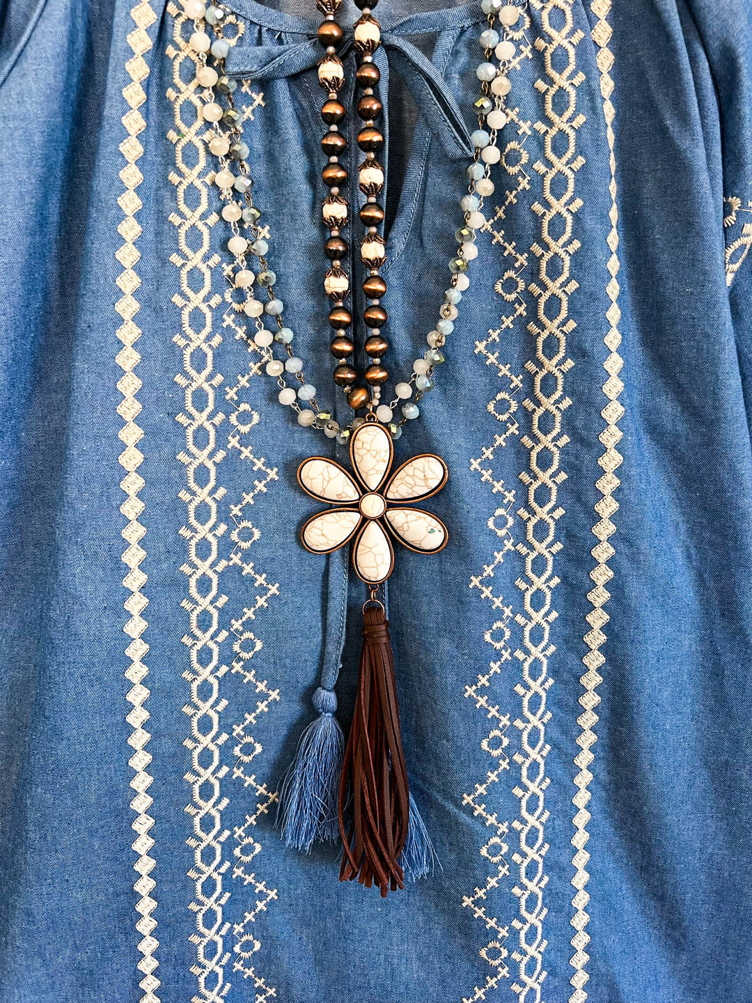 AHB EXCLUSIVE: When in Love Top - Denim - 100% COTTON
