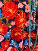 Every Other Flower Oversized Tunic - Navy - SALE