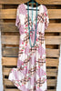 Morning Sweetness Maxi Dress - Blush