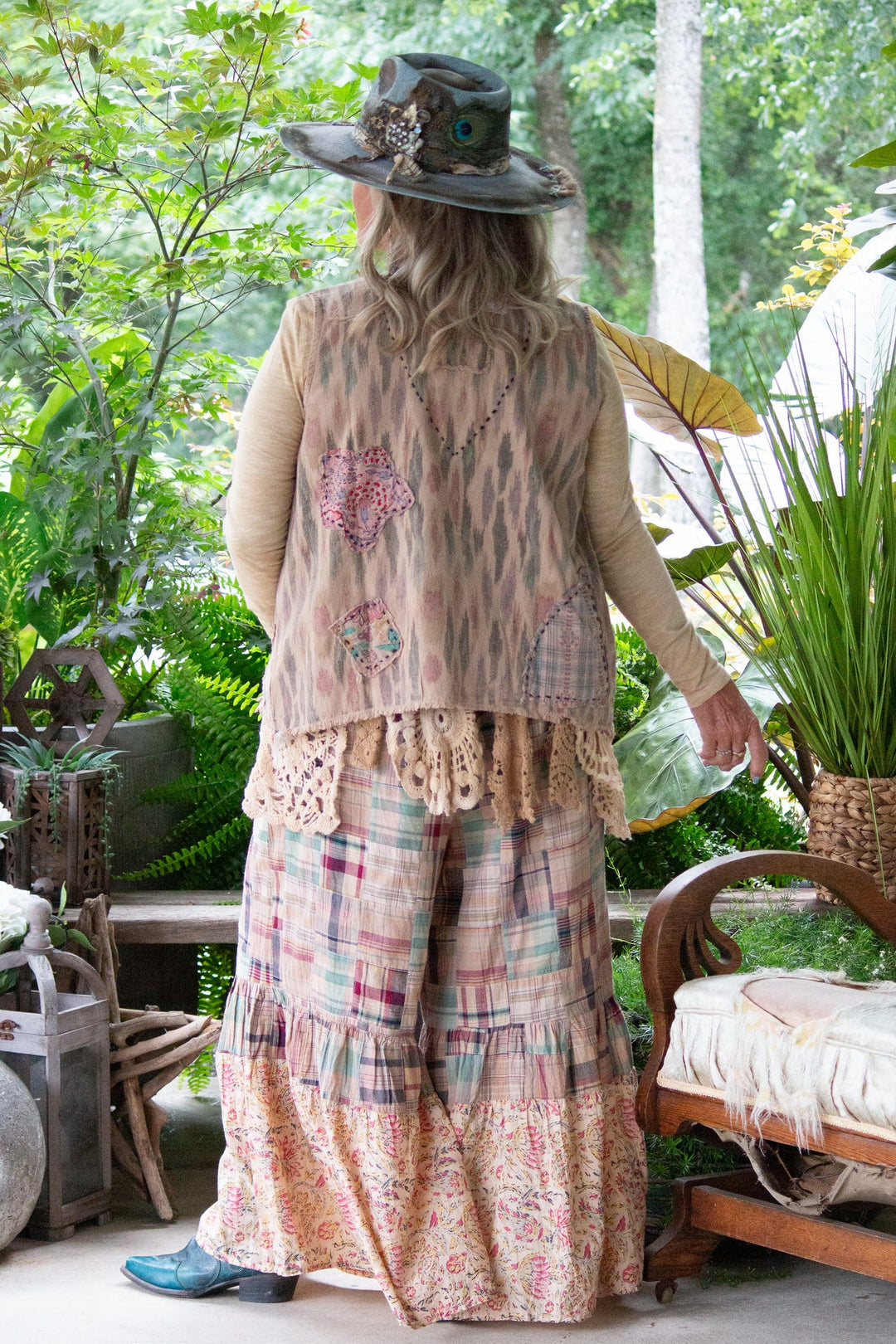 All You Need Ruffle Pants - Plaid - 100% Cotton