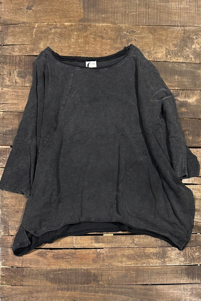PRE ORDER: Beyond The Moon Oversized Top - Black
