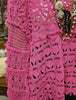 Lover’s Heart Hand-Crocheted Magenta Top - 100% COTTON