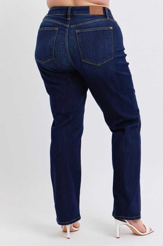 JUDY BLUE: Santa Fe High Waisted Jean - Dark Wash